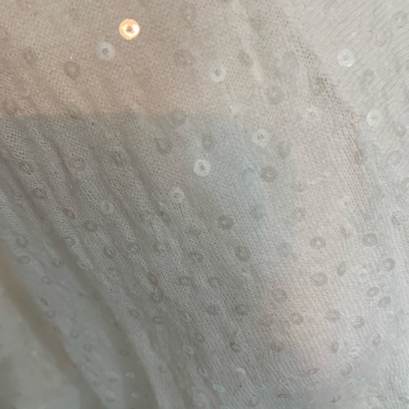 Minnie Rose sequin cardigan sweater - Picture 3 of 10